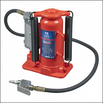Sealey YAJ12S Air Operated Hydraulic Bottle Jack 12 Tonne