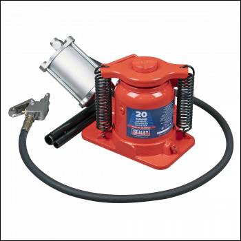 Sealey YAJ20SLE Low Profile Air Operated Hydraulic Bottle Jack 20 Tonne