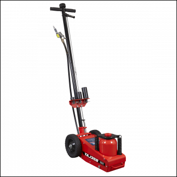 Sealey YAJ35B Air Operated Single Stage Trolley Jack 35 Tonne
