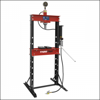 Sealey YK20FAH Air/Hydraulic Floor Type Press 20 Tonne