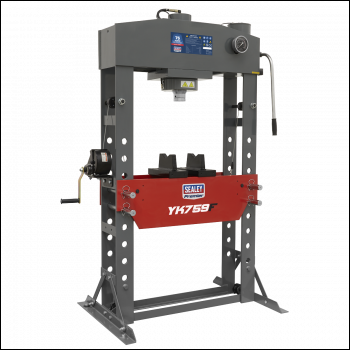 Sealey YK759F Premier Hydraulic Floor Type Press 75 Tonne