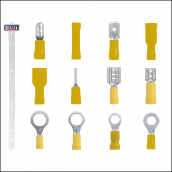 Sealey YTSET Clip Strip Deal - Yellow Terminals