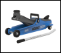 Sealey 1020LEB Low Profile Short Chassis Trolley Jack 2 Tonne - Blue