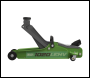 Sealey 1020LEHV Low Profile Short Chassis Trolley Jack 2 Tonne - Green
