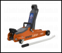 Sealey 1020LEOBAGCOMBO Low Entry Short Chassis Trolley Jack & Accessories Bag Combo 2 Tonne - Orange