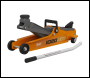 Sealey 1020LEO Low Profile Short Chassis Trolley Jack 2 Tonne - Orange