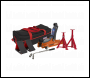 Sealey 1020LEOBAGCOMBO Low Entry Short Chassis Trolley Jack & Accessories Bag Combo 2 Tonne - Orange
