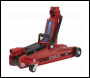 Sealey 1050CXLE Low Profile Short Chassis Trolley Jack 2 Tonne