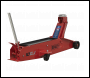 Sealey 10QJ Premier Long Reach Trolley Jack 10 Tonne