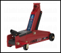 Sealey 1153CX Heavy-Duty Long Reach Trolley Jack 3 Tonne