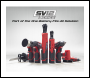 Sealey CP1205KIT SV12 Series 71mm Cordless Polisher Kit 12V 2Ah - 2 Batteries