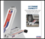Sealey 1500SLR Low Profile Long Reach Rocket Lift Trolley Jack 1.5 Tonne