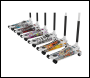 Sealey 2000CW Low Entry Custom Design Trolley Jack with Rocket Lift 2 Tonne - White