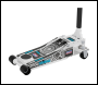 Sealey 2000CW Low Profile Custom Design Trolley Jack with Rocket Lift 2 Tonne - White