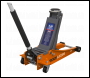 Sealey 2001LEOR Low Profile Rocket Lift Trolley Jack 2.25 Tonne - Orange