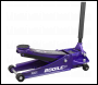 Sealey 2001LEP Low Profile Trolley Jack with Rocket Lift 2.25 Tonne - Purple