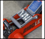 Sealey 2180LE 180° Handle Low Profile Short Chassis Trolley Jack 2 Tonne - Red