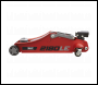 Sealey 2180LE 180° Handle Low Profile Short Chassis Trolley Jack 2 Tonne - Red