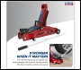 Sealey 2500CX Heavy-Duty Trolley Jack 2.5 Tonne