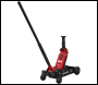 Sealey 2500RG Big Wheel Hybrid Trolley Jack for Off-Road Vehicles, SUVs, Vans & 4x4s with Super Rocket Lift 2.5 Tonne