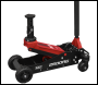 Sealey 2500RG Big Wheel Hybrid Trolley Jack for Off-Road Vehicles, SUVs, Vans & 4x4s with Super Rocket Lift 2.5 Tonne