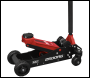 Sealey 2500RG Big Wheel Hybrid Trolley Jack for Off-Road Vehicles, SUVs, Vans & 4x4s with Super Rocket Lift 2.5 Tonne