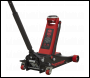 Sealey 2501LE Premier Low Profile with Rocket Lift Trolley Jack 2.5 Tonne
