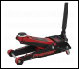Sealey 2501LE Premier Low Profile with Rocket Lift Trolley Jack 2.5 Tonne