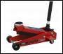 Sealey 3000CXD Standard Chassis Trolley Jack 3 Tonne