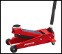 Sealey 3000CXD Quick Lift Standard Chassis Trolley Jack 3 Tonne