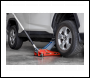 Sealey 3000LE Low Profile Trolley Jack with Rocket Lift 3 Tonne - Red