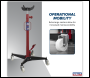 Sealey 300TR Vertical Transmission Jack 300kg