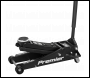 Sealey 3040AB Premier Low Profile Trolley Jack with Rocket Lift 3 Tonne - Black