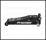 Sealey 3040AB Premier Low Profile Trolley Jack with Rocket Lift 3 Tonne - Black