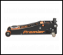 Sealey 3040AO Premier Low Profile Trolley Jack with Rocket Lift 3 Tonne - Orange