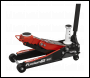 Sealey 3200LEHL Low Profile High Lift Trolley Jack with Rocket Lift 2/3 Tonne