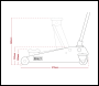 Sealey 3290CXCOMBO Trolley Jack Combo 3 Tonne
