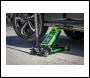 Sealey 4040AG Premier Low Profile Trolley Jack with Rocket Lift 4 Tonne - Green