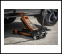 Sealey 4040AO Premier Low Profile Trolley Jack with Rocket Lift 4 Tonne - Orange