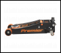 Sealey 4040AO Premier Low Profile Trolley Jack with Rocket Lift 4 Tonne - Orange