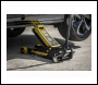 Sealey 4040AY Premier Low Profile Trolley Jack with Rocket Lift 4 Tonne - Yellow