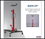 Sealey 500ETJ Vertical Transmission Jack 500kg
