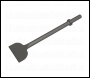 Sealey 71EWC Worksafe® Extra-Wide Chisel 125 x 475mm - 7/8 inch Hex