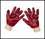 Sealey 9106XL Worksafe® PVC Knit Wrist Gloves, X-Large - Pair