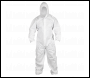 Sealey 9602L Type 5/6 Disposable Coverall - Large