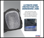 Sealey 9711 Worksafe® Hard Shell Gel Knee Pads - Pair