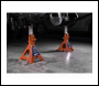 Sealey AAS3000 Auto Rise Ratchet Axle Stands (Pair) 3 Tonne Capacity per Stand