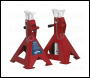 Sealey AAS3000 Auto Rise Ratchet Axle Stands (Pair) 3 Tonne Capacity per Stand