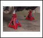 Sealey AAS5000 Auto Rise Ratchet Axle Stands (Pair) 5 Tonne Capacity per Stand