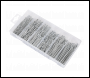 Sealey AB001SP Metric/Imperial Split Pin Assortment 555pc - Small Sizes